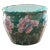 Chinese Export Green Floral Cachepot For Sale