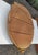 Wood Antique French Louis XV Oval Gilt Mirror, 1913 For Sale - Image 7 of 15