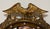 American Federal Style Giltwood Eagle Crest Convex Mirror, Mid-20th Century For Sale In Philadelphia - Image 6 of 12