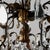 Glass Sheet Metal and Glass chandelier For Sale - Image 7 of 8