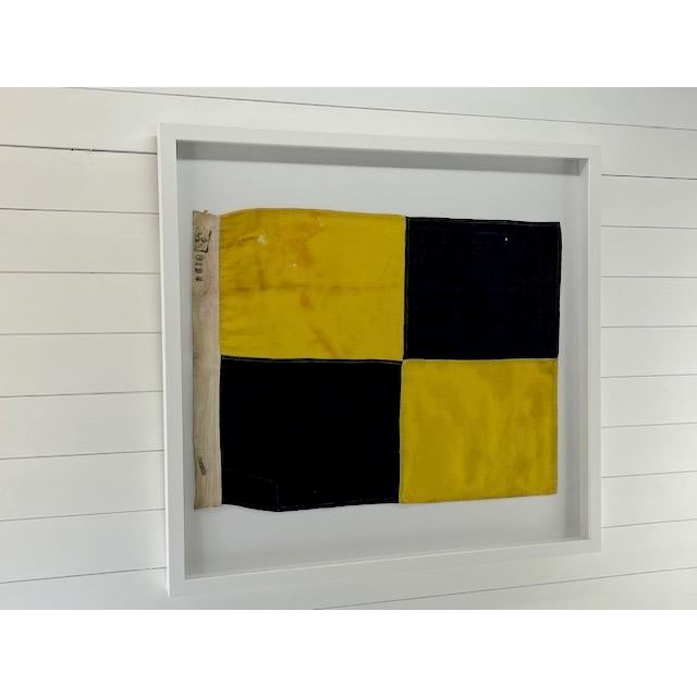 1950s Vintage Signal Flag For Sale - Image 5 of 6