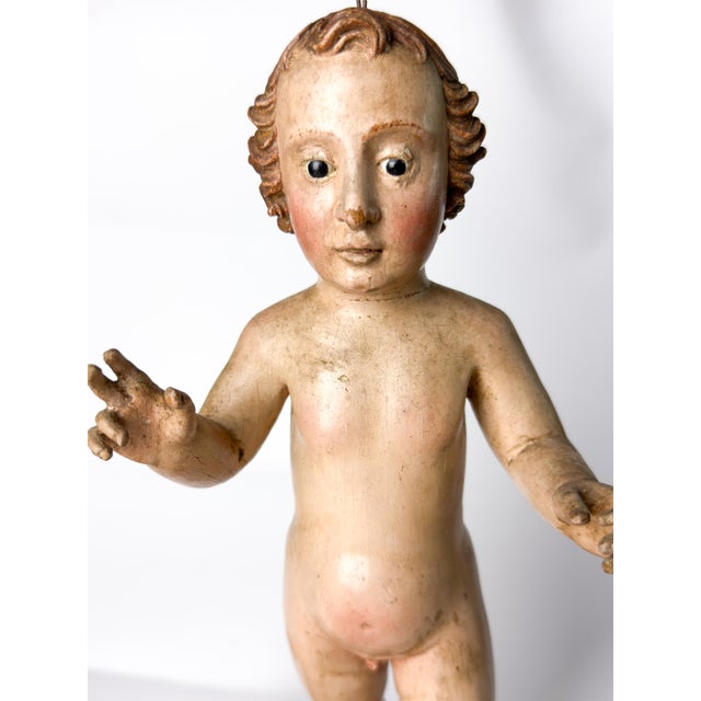 Flemish Mechelen Artist, Jesus Sculpture, 17th Century, Wood For Sale - Image 13 of 16