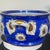 Late 20th Century Sèvres-Style Cobalt Blue & Gold Gilt Porcelain Footbath Centerpiece For Sale In Philadelphia - Image 6 of 18