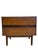 Vintage Mid-Century Modern Walnut-Toned Accent Table With Two Dovetail Drawers For Sale - Image 9 of 10