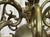Metal Two-Tier 12-Light Dutch Brass Chandelier, 1930s For Sale - Image 7 of 18