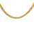 Diamond 18k Gold Necklace Triple Strand X Motifs Mesh Chain For Sale - Image 4 of 6