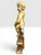 Gold Large 18th C. Italian Baroque Carved, Gilded, Silvered Wood Putto Figure Seated. For Sale - Image 8 of 9