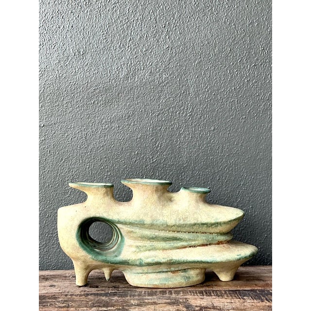 Vintage Organic Form Pottery Sculpture For Sale - Image 10 of 18