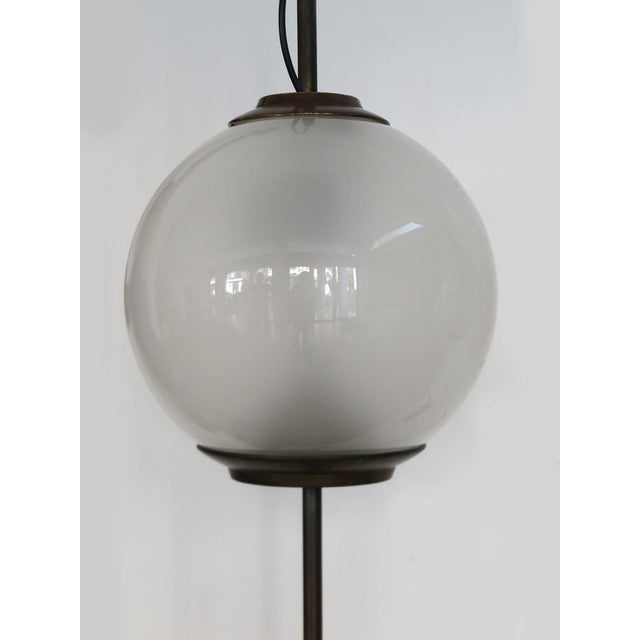 Metal LP11 Wall Lamps in Brass and Glass by Luigi Caccia Dominioni for Azucena, Italy, 1950s, Set of 2 For Sale - Image 7 of 18