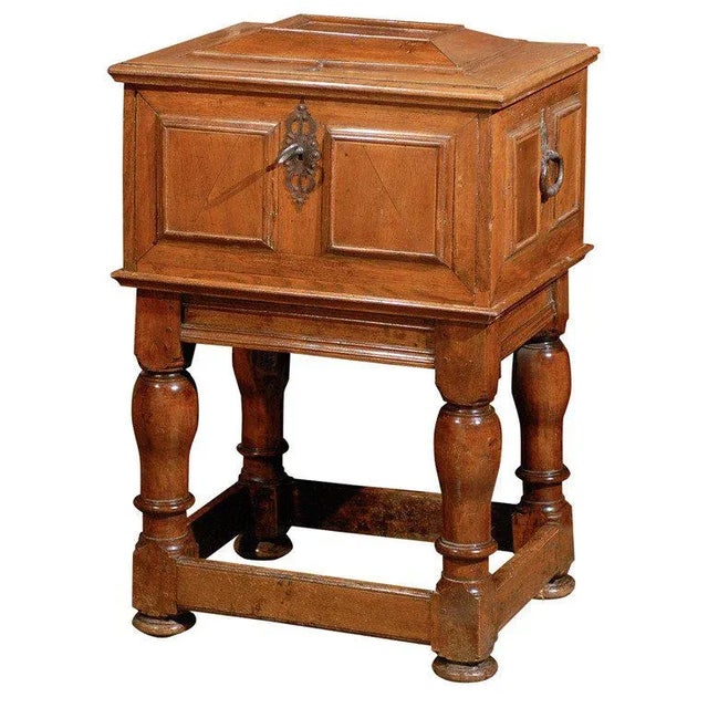 Swedish Period Baroque Early 18th Century Box on Stand For Sale - Image 10 of 10