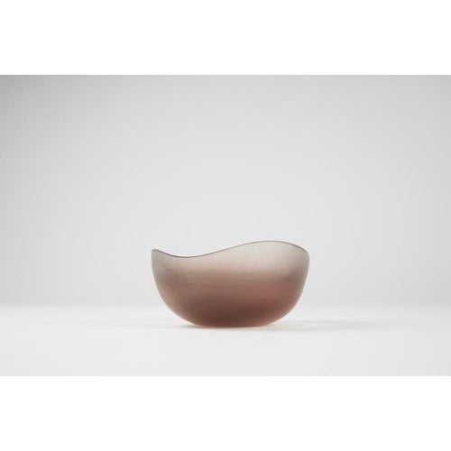 Blown Glass Bowl by Afra and Tobia Scarpa For Sale - Image 3 of 8