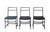 Wood and fabric chairs designed by renato venturi, who created these extraordinary chairs for mim roma in italy during the...