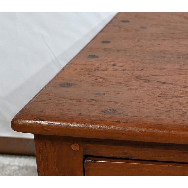 Wood Small Teak Side Table, 1900s For Sale - Image 7 of 18
