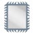 Fleur Home Audubon Rectangle Mirror in Bachelor Blue, 24x38 For Sale