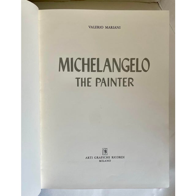 1964 "Michelangelo the Painter" Xl Book With Sleeve For Sale In Los Angeles - Image 6 of 12