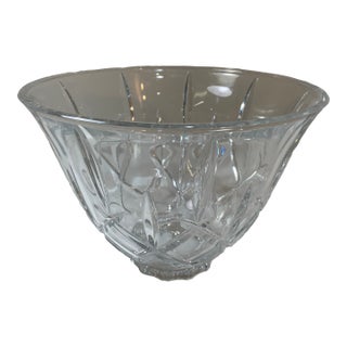 Gorham Crystal Glass Bowl - Lady Anne Pattern - Large For Sale