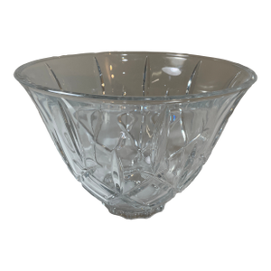 Gorham Crystal Glass Bowl - Lady Anne Pattern - Large and Heavy