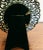 Vintage Enamel Picture Frame With Crystals For Sale - Image 4 of 5