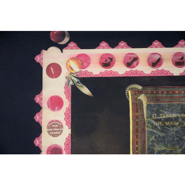 Abstract "Artist Making Money" Satirical Bond Paperwork Collage by Mickey "Kano" Kane For Sale - Image 3 of 9