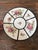 1910s Crown Staffordshire Fine Bone China Salad Plates Black Art Deco Bands With Floral Bouquets – Made in England -Set of Ten For Sale In Chicago - Image 6 of 9