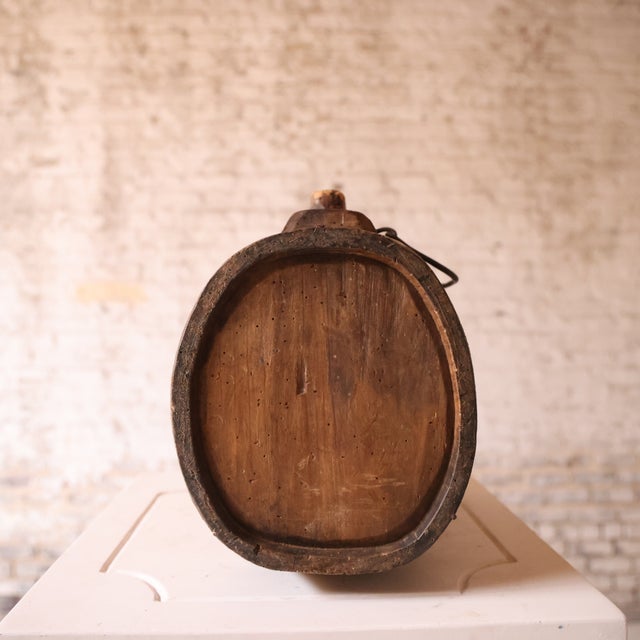 19th Century French Wooden Wine Barrel For Sale - Image 4 of 5