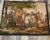 Fabulous 19th Century needlepoint and petit point wall tapestry from a painting by F. Hartwich which depicts Mary of...