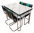 1960s Retro Table & 4 Chairs For Sale