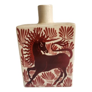 Swedish Mid Century Unicorn Vase For Sale