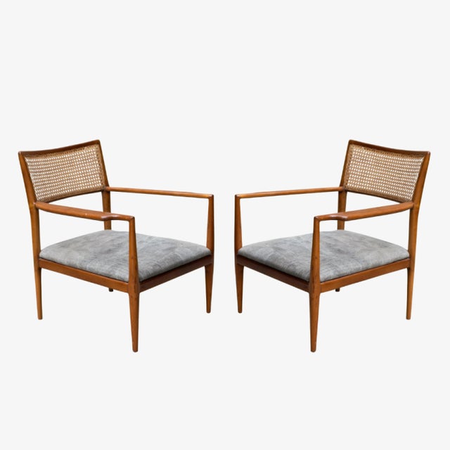 Brown Pair of Vintage Mid-Century Armchairs by Carlos Milan For Sale - Image 8 of 8