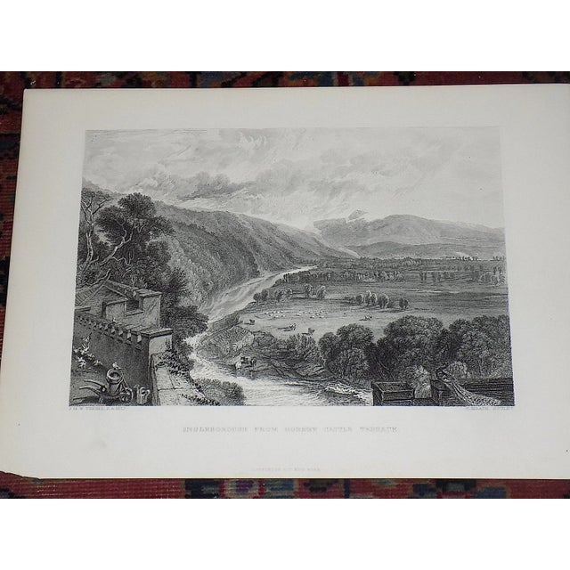 This set of six (6) authentic 19th century steel engravings by the famous and well listed English artist J.M.W. Turner...
