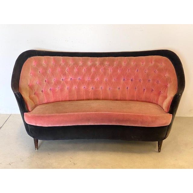 Sofa in the style of Gio Ponti, 1950s For Sale - Image 16 of 16