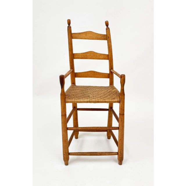 18th Century Kentucky Hard Rock Maple Chair For Sale - Image 12 of 12