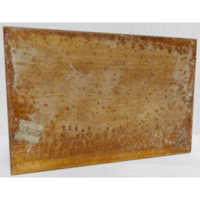 Vintage Hand-Carved Wood Box For Sale In Nashville - Image 6 of 7