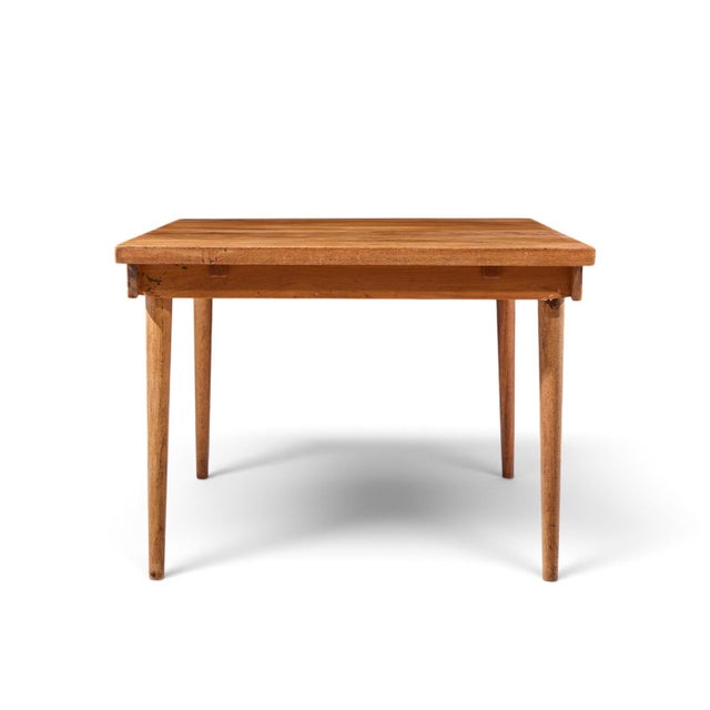 France & Son Finn Juhl for France & Søn Fd510 Expanding Teak Dining Table With 2 Leaves For Sale - Image 4 of 14