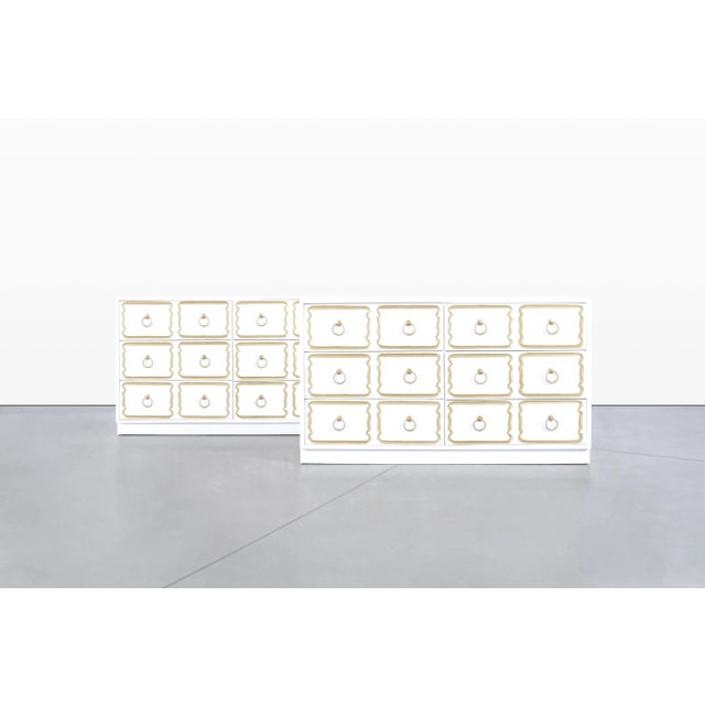 Discover the timeless elegance of our vintage “España” dressers, reminiscent of the iconic style of Dorothy Draper for...