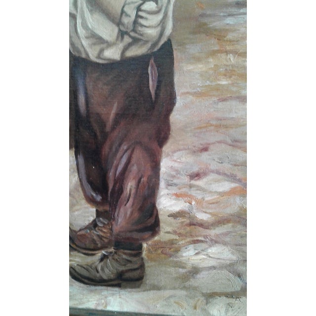 19th Century Genre Oil Painting "Friends" Attributed to Enoch Wood Perry Jr. (American, 1831–1915) For Sale In New York - Image 6 of 7