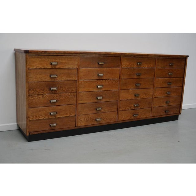 Dutch Oak Apothecary Cabinet, 1950s For Sale - Image 5 of 18