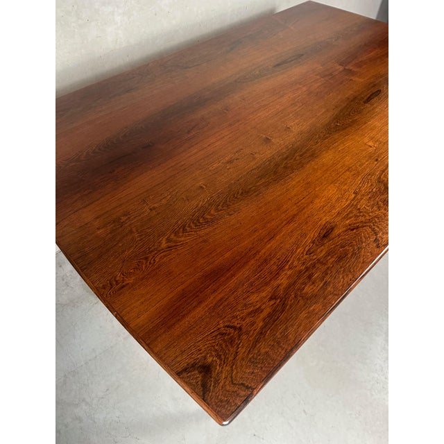 Mid-Century Modern Rosewood Dining Set, 1950s, Set of 5 For Sale - Image 11 of 18