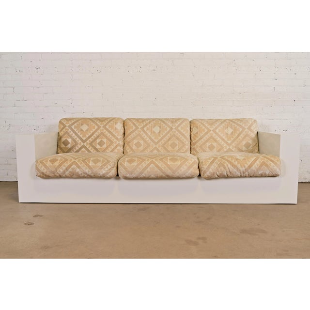 Thayer Coggin Milo Baughman for Thayer Coggin Mid-Century Modern Tuxedo Sofa, Circa 1970s For Sale - Image 4 of 13