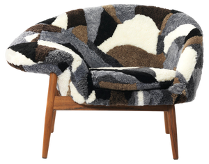 Fried Egg Left Lounge Chair by Warm Nordic