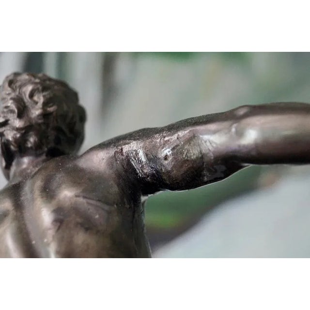 Art Deco Bronze Statues, Germany, 1930s, Set of 2 For Sale - Image 12 of 13