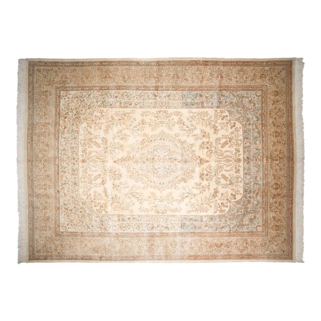 Vintage Tabriz Rug - 10'5" X 13'3" For Sale