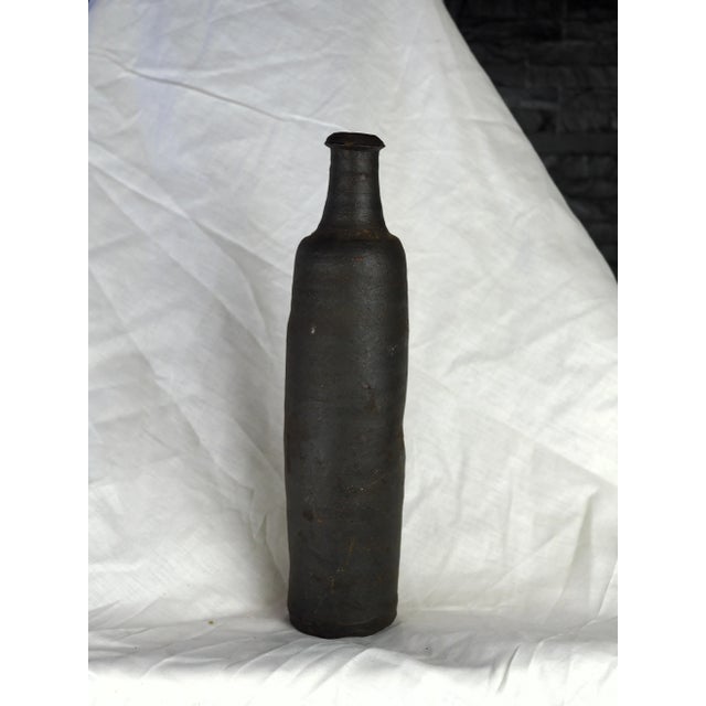French 19th Century French Ger Norman Stoneware Bottle, Tall Type 1 For Sale - Image 3 of 13