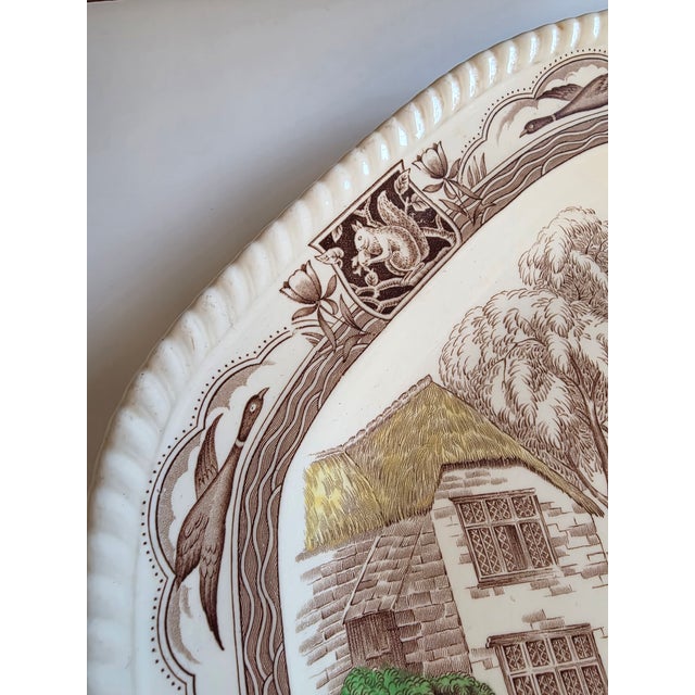 Large Johnson Brothers Turkey Platter For Sale - Image 9 of 15