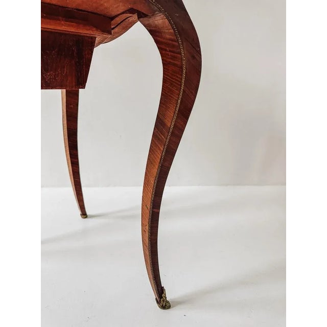 Louis XV / Louis-Philippe Marquetry Vanity Table, 1850-1900 For Sale - Image 14 of 18