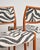 Model 80 Dining Chairs in Teak with Zebra-Print Upholstery by Niels O. Møller for j.l. Møllers, Denmark, 1960s, Set of 6 For Sale - Image 9 of 18