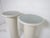 Karl Springer Lighted Linen Wrapped Pedestals in the Manner of Karl Springer - a Pair For Sale - Image 4 of 9