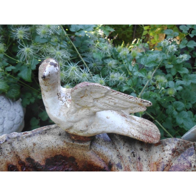 Cast Iron Birdbath, 1990s For Sale - Image 9 of 17