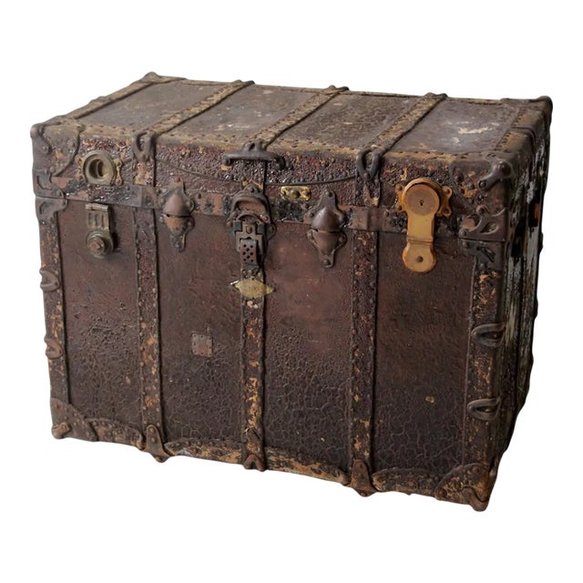 Antique Travel Trunk For Sale