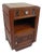 Art Deco Bedside Table with Marble Top, 1930s For Sale